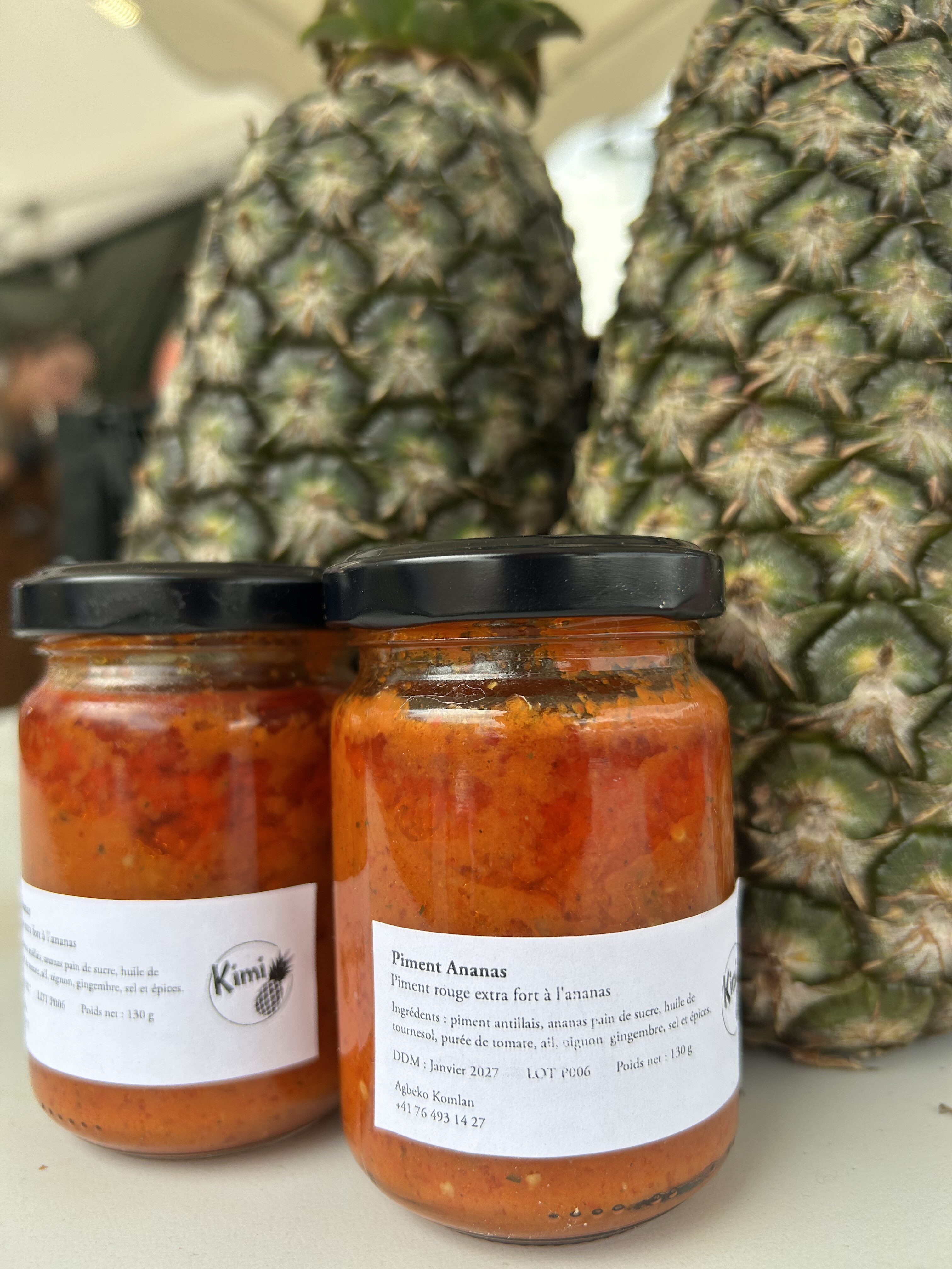 Piment rouge à l'Ananas